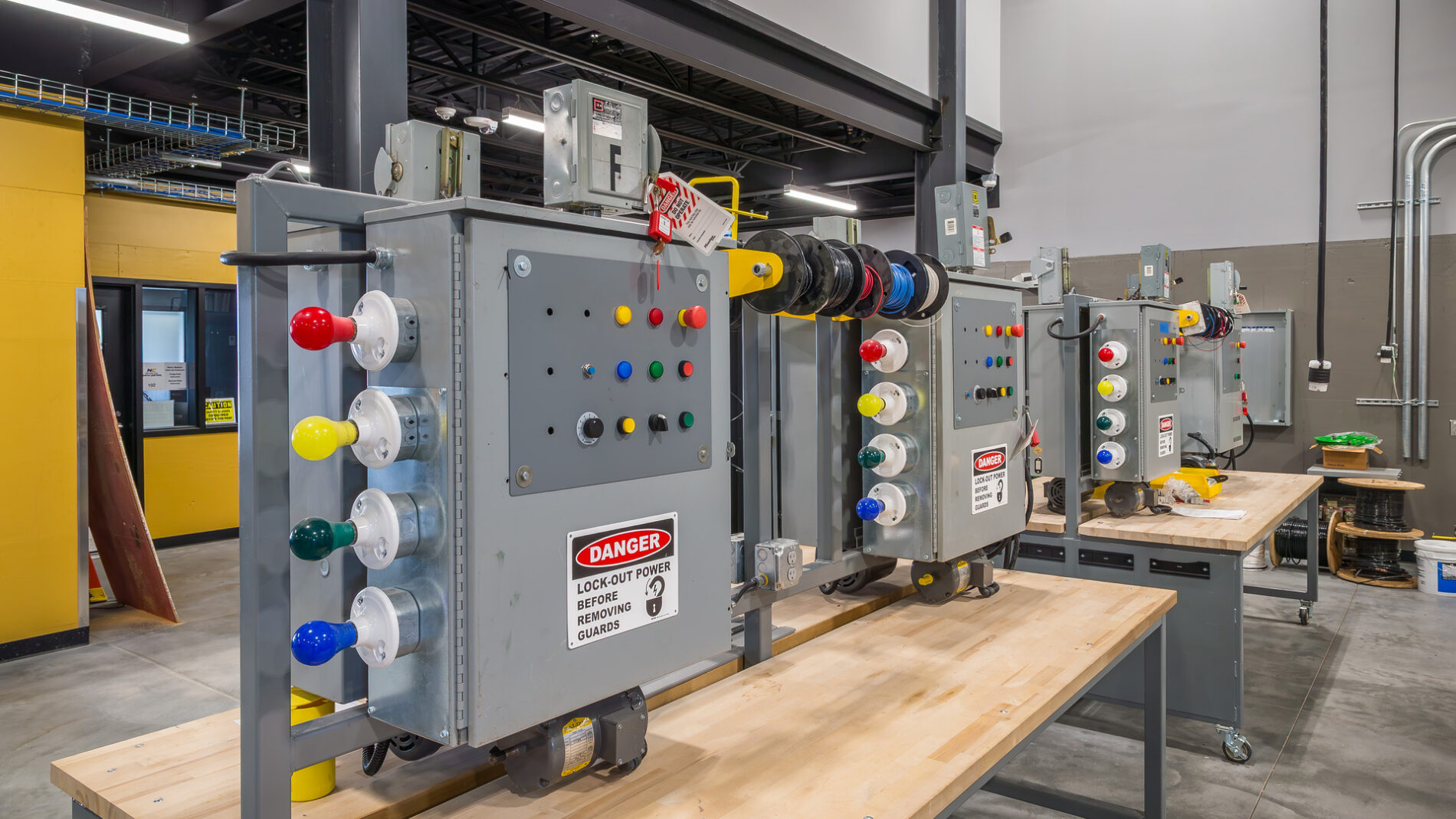 Hansen Construction Career Center Learning Space